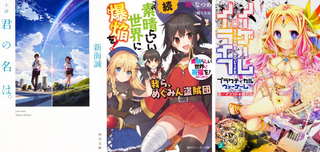 Kimi no Na wa. - Kono Suba Megumin no Touzuku-dan - No Game No Life Practical War Game Kimi no Na wa. Kono Suba Megumin no Touzuku-dan No Game No Life Practical War