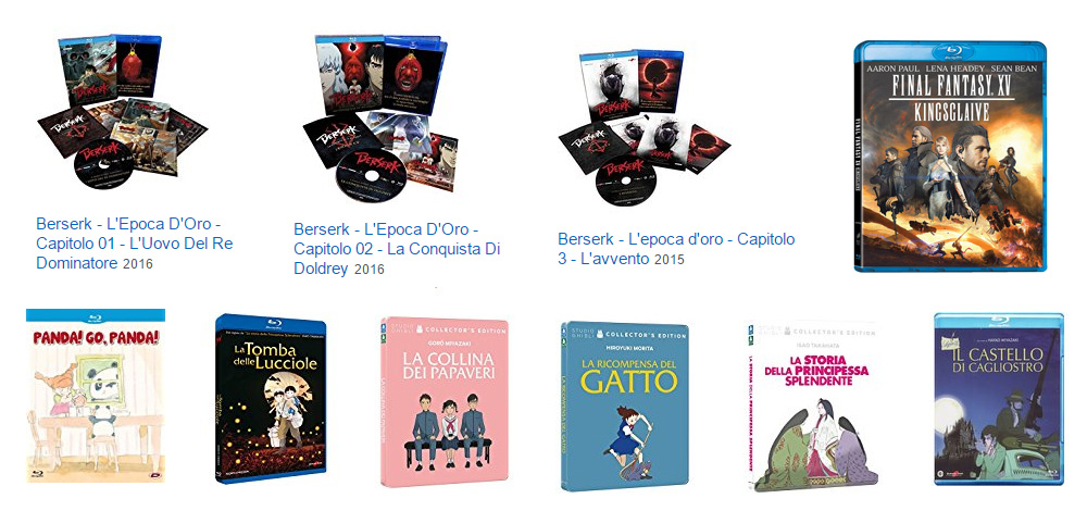 Offerte Amazon Anime e Manga
