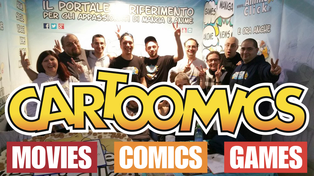 Cartoomics 2016 - il nostro staff Cartoomics 2016 - il nostro staff