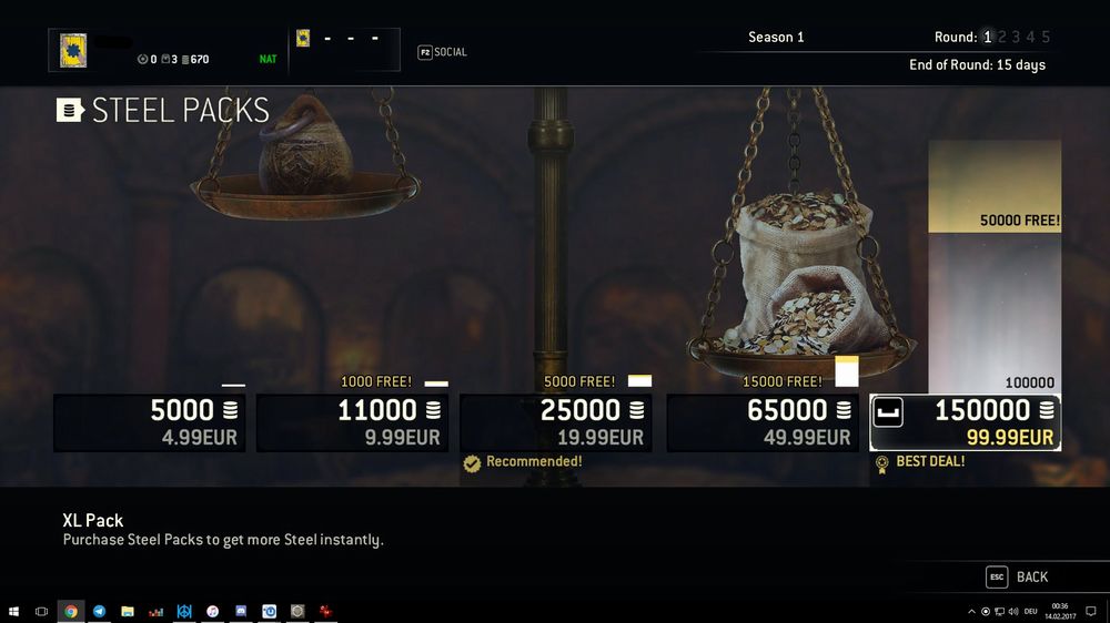 For Honor - Ecco l'incredibile prezzo delle microtransazioni for_honor_store_microtransactions_steel_bundles_1.jpg
