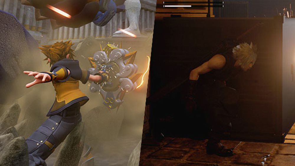 Nuove immagini per Kingdom Hearts III e Final Fantasy VII Remake kh3ffvii.jpg