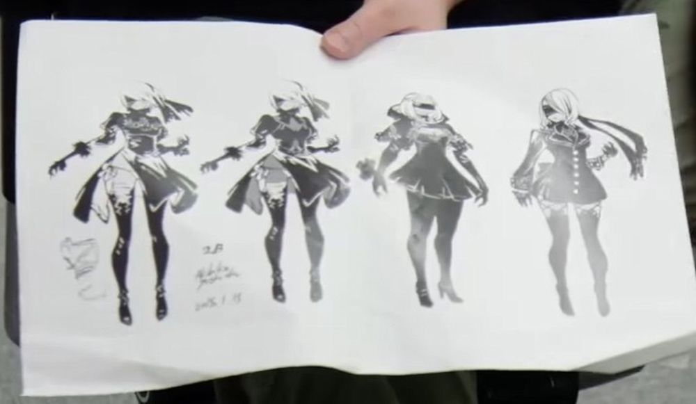 La vita di Yoko Taro e i prototipi di 2B (NieR: Automata) in un simpatico video 2bprototipi.jpg