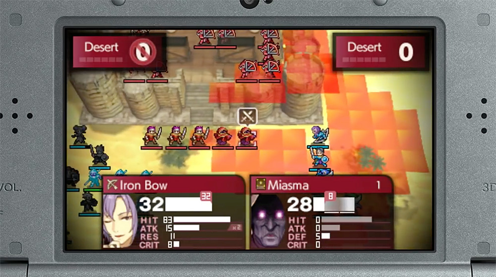 Fire Emblem Echoes fight Fire Emblem Echoes fight