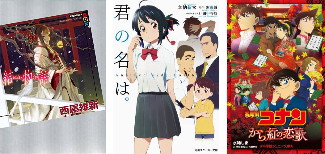 Musubimonogatari - Your Name Earth Bound - Detective Conan Kara Kurenai no Love Letter Musubimonogatari Your Name Earth Bound Conan Kara Kurenai