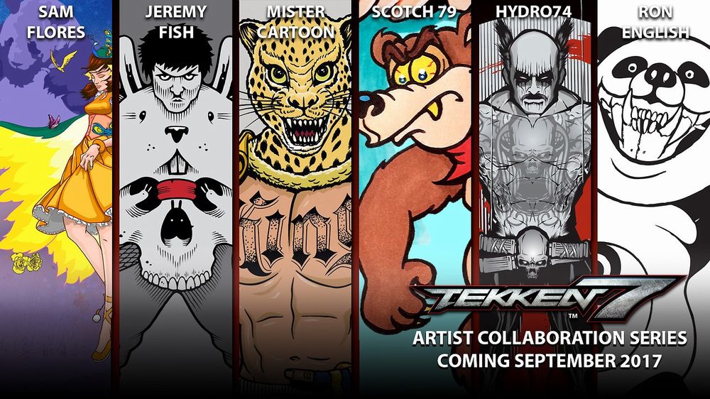 Rinomati artisti americani collaborano per creare in Tekken 7 inediti artwork tekkenimg.jpg