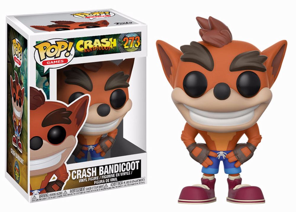 Crash Bandicoot è protagonista della nuova linea di statuette Funko Pop! funko1.jpg