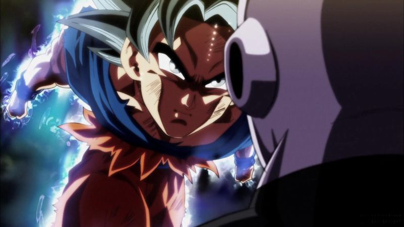 Goku scatena l'Ultra Istinto contro Jiren