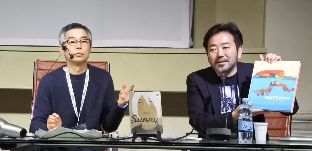 Taiyo Matsumoto @ Lucca Comics ph. AnimeClick.it Taiyo Matsumoto @ Lucca Comics ph. AnimeClick.it