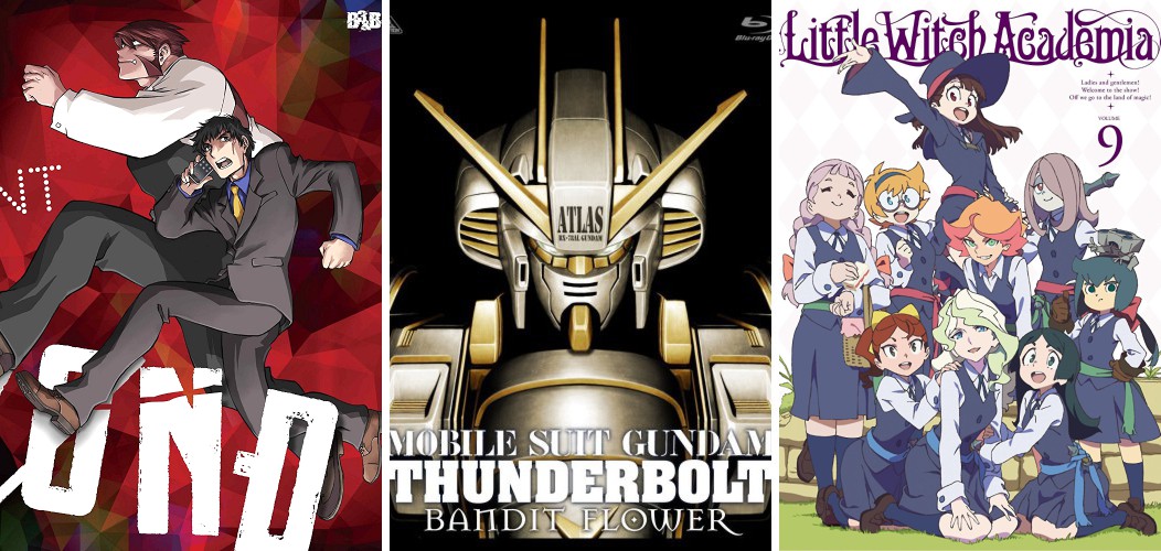 Kekkai Sensen & Beyond 1 - Gundam Thunderbolt Bandit Flower - Free! Timeless Yakusoku - Little Witch Academia 9 Kekkai Sensen B1 Gundam Thunderbolt Witch Academia 9