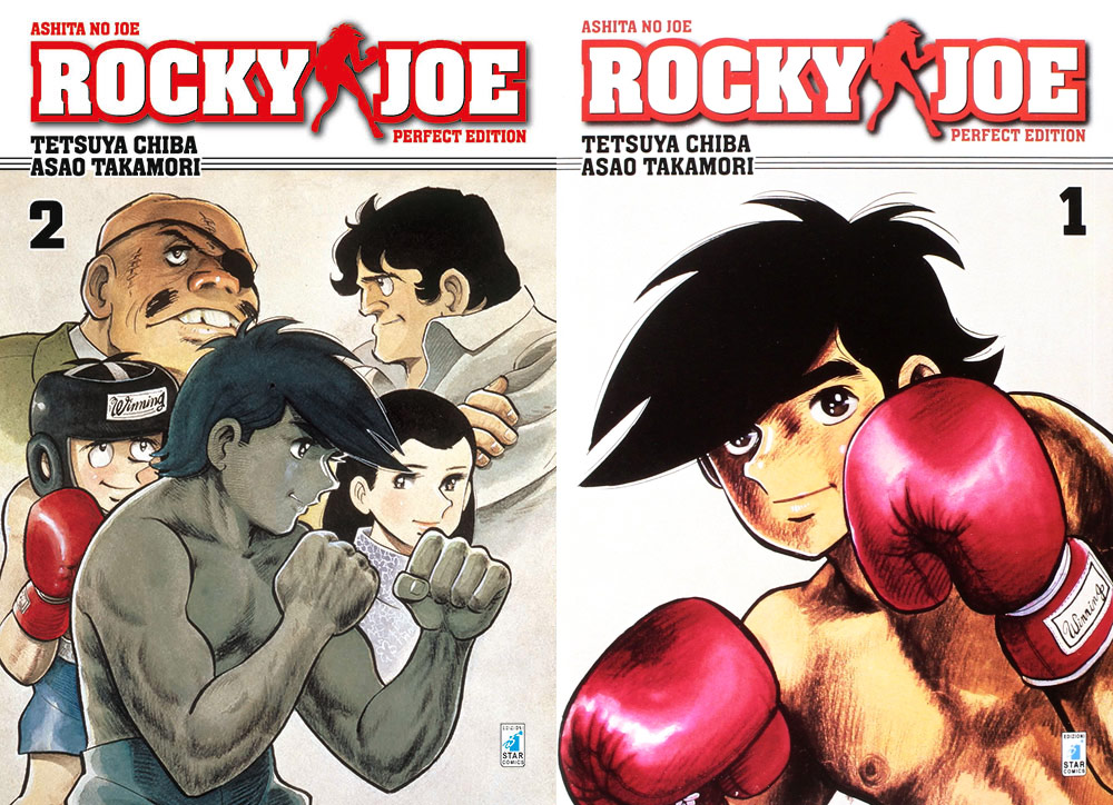 Rocky Joe copertine del manga