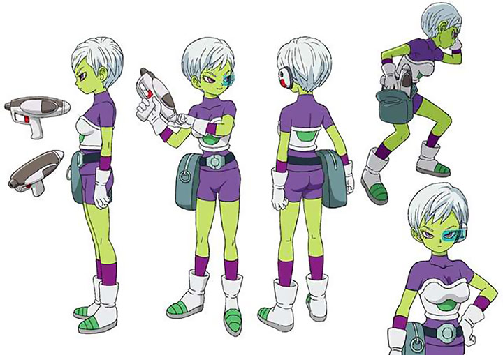 Chelye in Dragon Ball Super - Broly Chelye in Dragon Ball Super - Broly