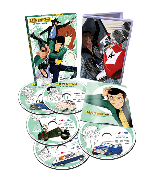 Blu-ray Lupin III Prima serie Yamato Video Blu-ray Lupin III Prima serie Yamato Video