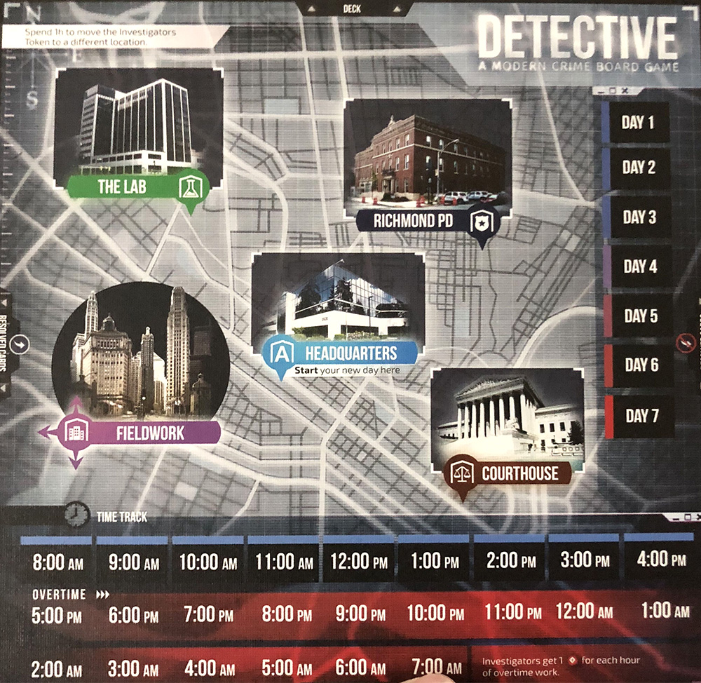 Detective A Modern Crime Board Game Detective A Modern Crime Board Game