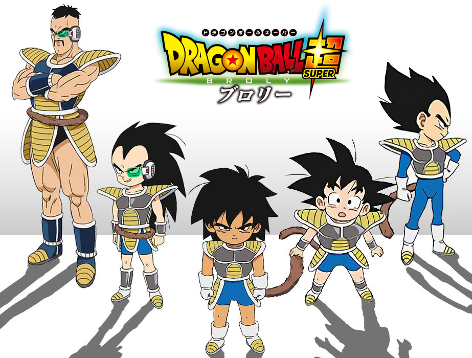 Dragon Ball Super: Broly svela i character design dei giovani Saiyan