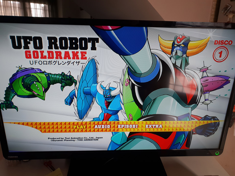 Ufo Robot Goldrake, Vol. 1 (4 Blu Ray) Ufo Robot Goldrake, Vol. 1 (4 Blu Ray)