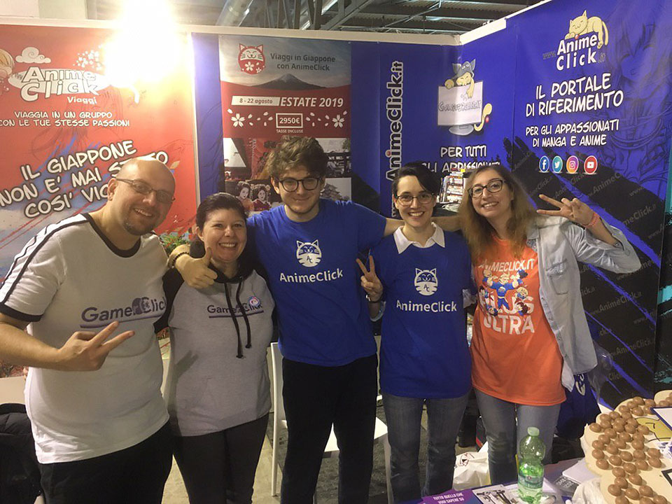 AnimeClick.it crew al Cartoomics 2019! Vi aspettiamo! AnimeClick.it crew al Cartoomics 2019! Vi aspettiamo!