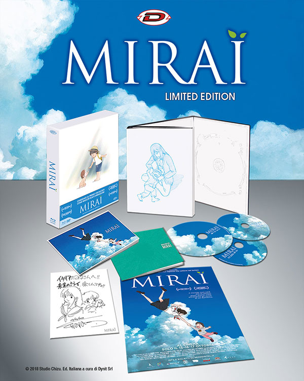 Mirai (Limited Edition Digipack Box) (2 Blu-Ray+Dvd+2 Booklet+Card+Poster) Mirai (Limited Edition Digipack Box) (2 Blu-Ray+Dvd+2 Booklet+Card+Poster)