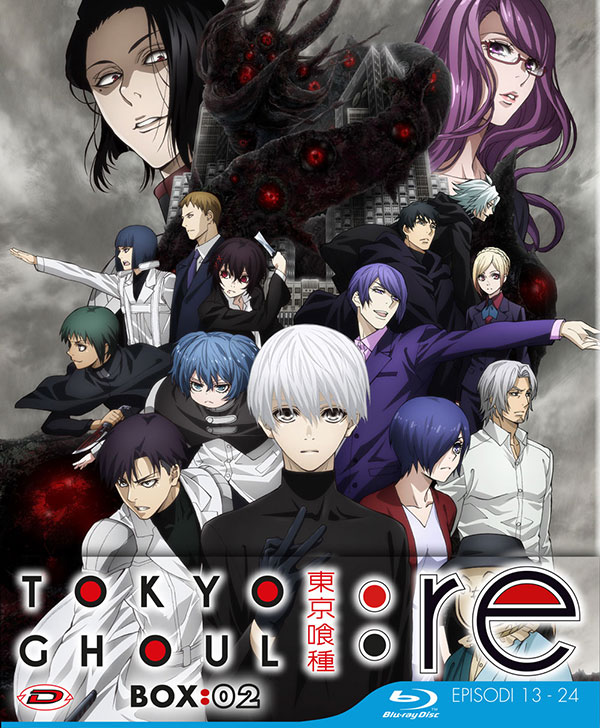 Tokyo Ghoul: Re - Stagione 03 Box 02 (Eps 13-24) (3 Blu-Ray) (Ed. Limitata)