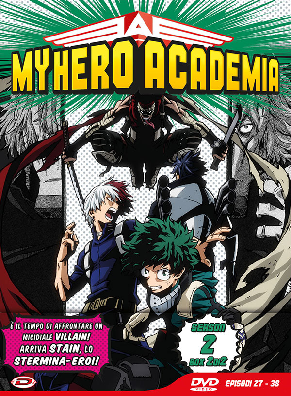 My Hero Academia - Stagione 02 Box #02 (Eps 27-38) (Ltd Edition) (3 Dvd