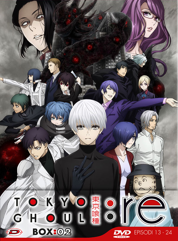 Tokyo Ghoul: Re - Stagione 03 Box 02 (Eps 13-24) (3 Dvd) (Ed. Limitata)