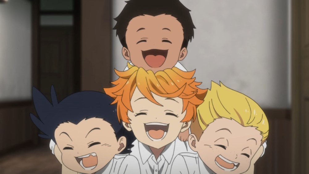 The Promised Neverland Emma Phil Thoma e Lannion