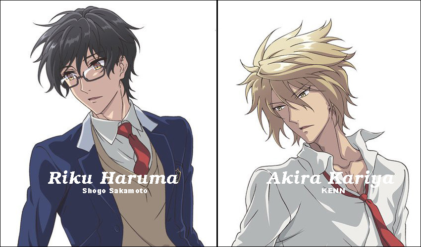 Shogo Sakamoto è Riku Haruma, KENN è Akira Kariya Shogo Sakamoto è Riku Haruma, KENN è Akira Kariya