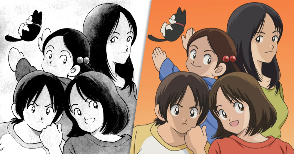 Le sorelle Tsukishima, confronto tra anime e manga