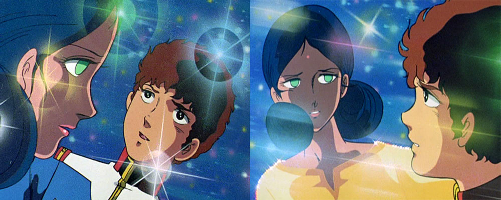 L'unione spirituale tra i newtype Amuro Ray e Lalah Sune