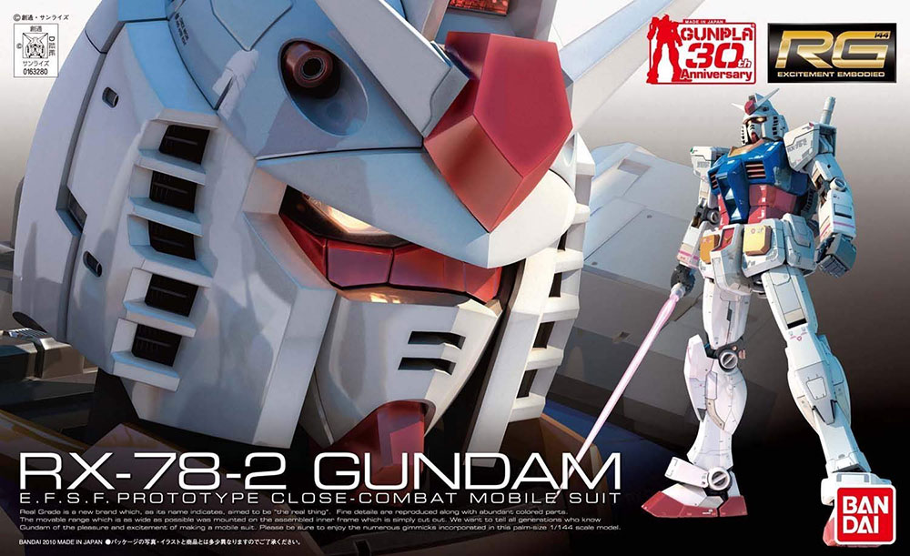Gunpla del primo Gundam Gunpla del primo Gundam