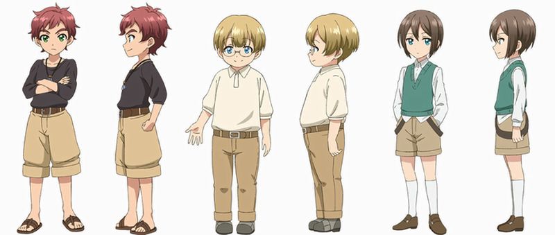 Uchinoko, ecco i personaggi dell'anime Uchinoko, ecco i personaggi dell'anime