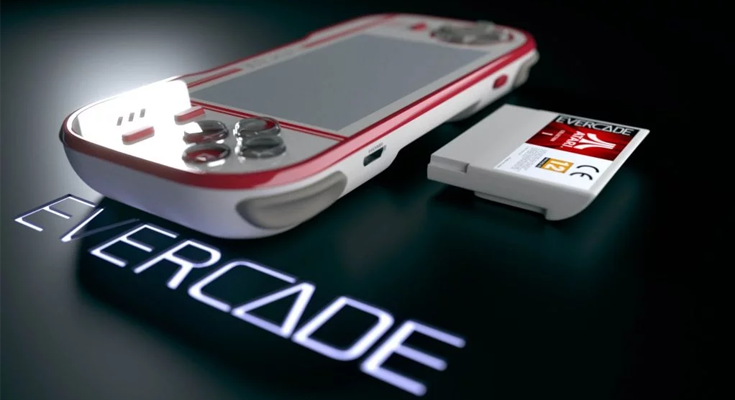 retro console portatile primi dettagli Evercade
