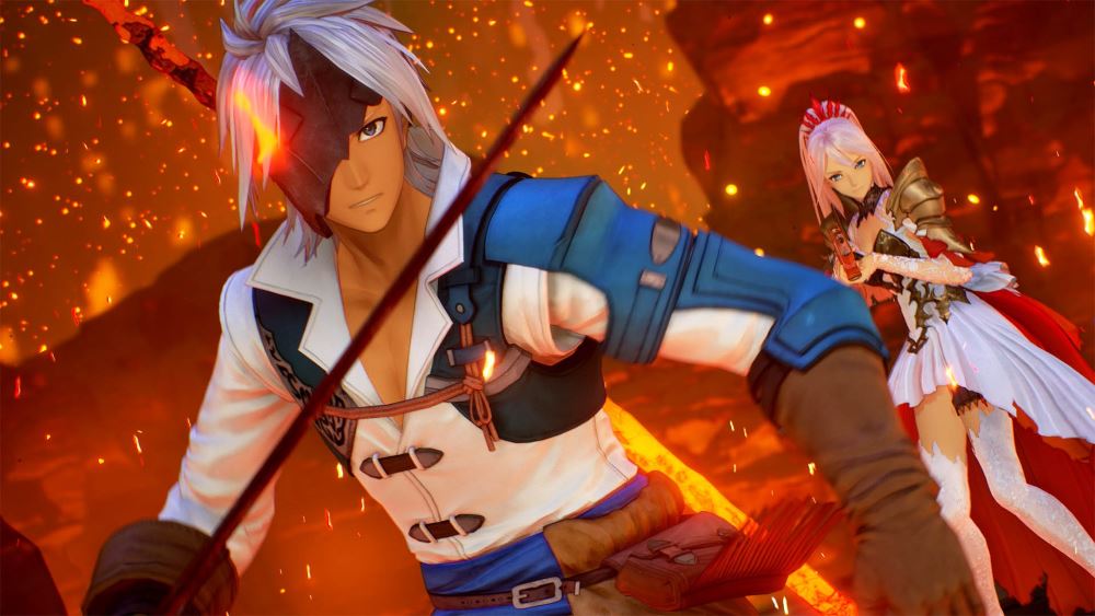 Alphen e Shion, rispettivamente protagonista ed eroina, di Tales of Arise Alphen e Shion, rispettivamente protagonista ed eroina, di Tales of Arise
