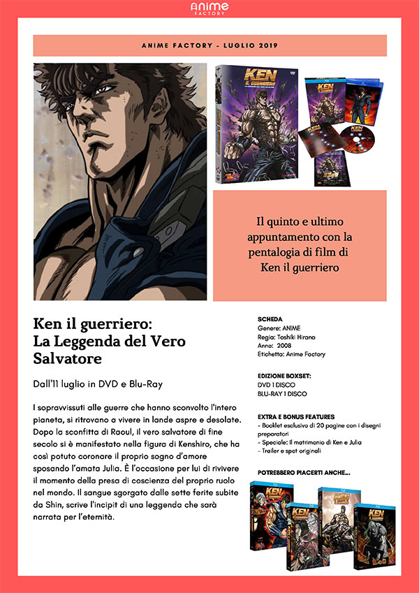 Ken il guerriero: la leggenda del vero salvatore Ken il guerriero: la leggenda del vero salvatore