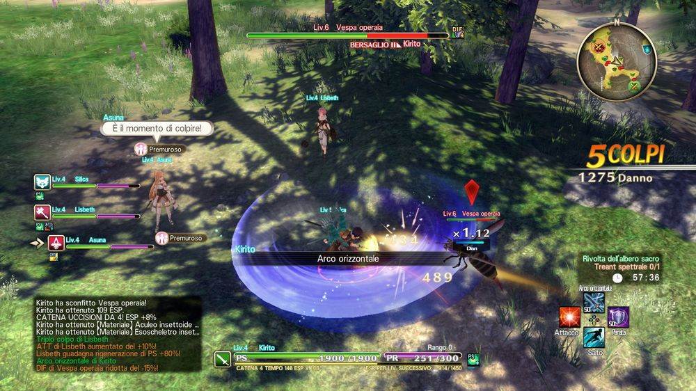 Sword Art Online: Hollow Realization - Recensione della versione Nintendo Switch Sword Art Online: Hollow Realization - Recensione della versione Nintendo Switch