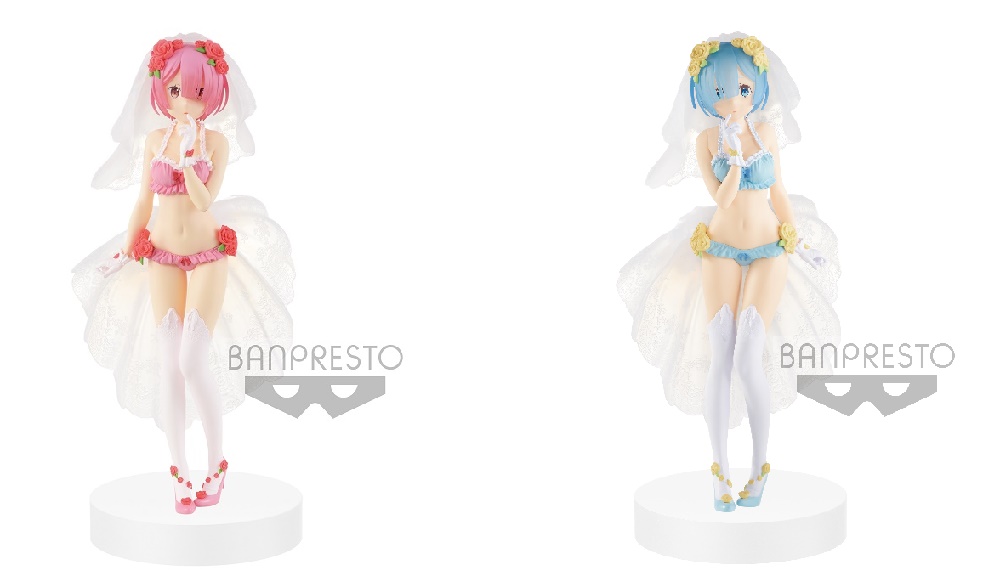 Re:Zero -Starting Life in Another World- EXQ FIGURE- RAM e RAM