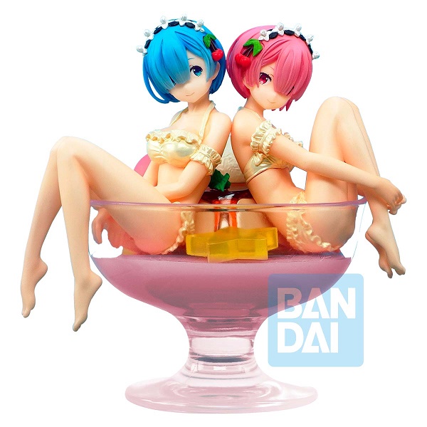  Re:Zero -Starting Life in Another World - Rem & Ram Figure -pudding à la mode 