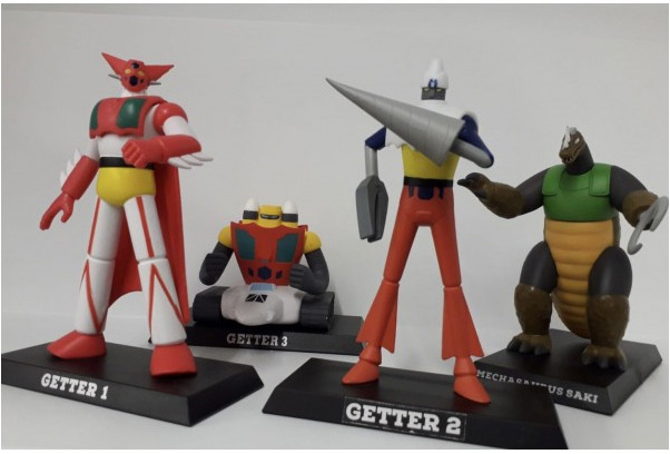 Un modellino a sorpresa della saga, distribuito nella collana Anime Robot Un modellino a sorpresa della saga, distribuito nella collana Anime Robot