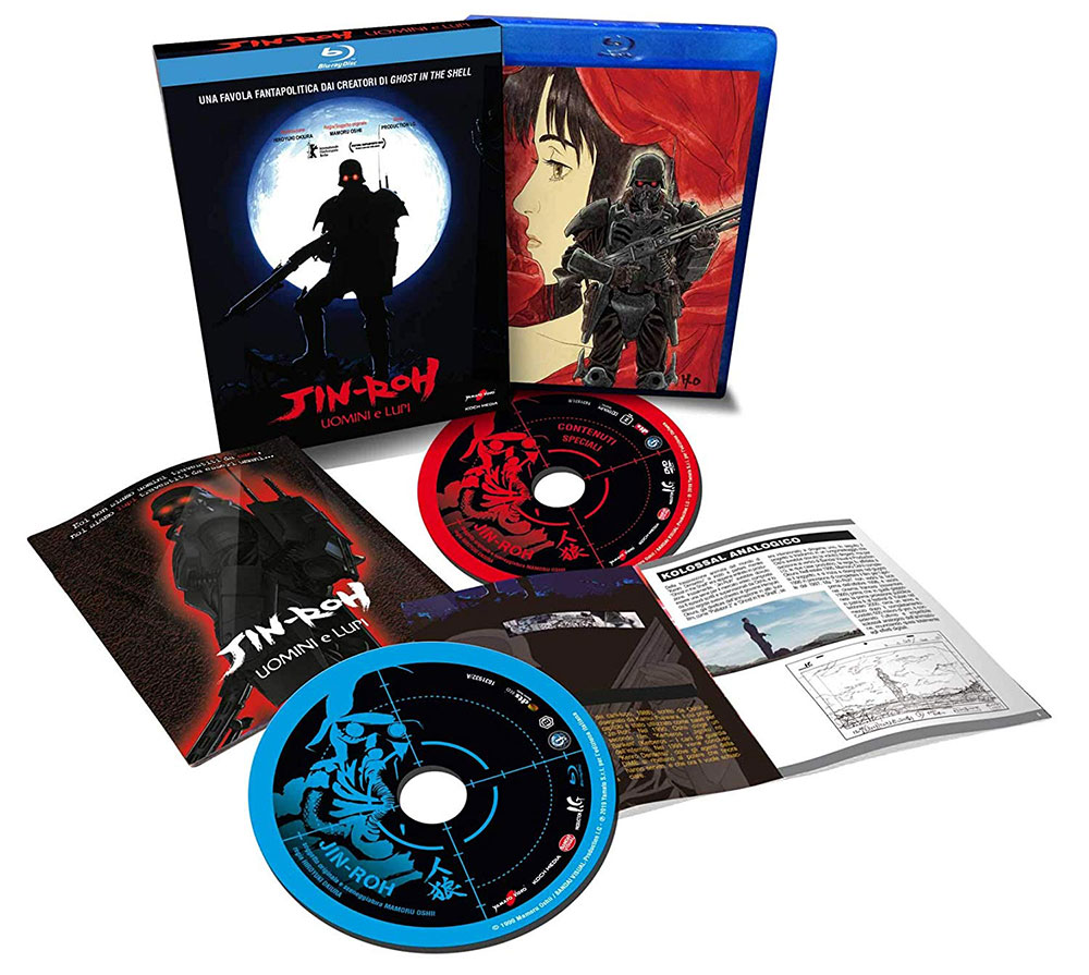 La recente edizione Blu-Ray Yamato Video di Jin-Roh