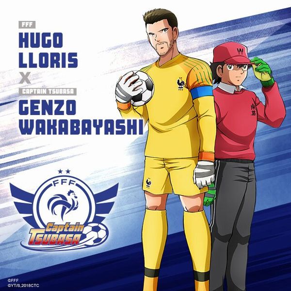 Holly & Benji e la Nazionale Francese di Calcio insieme per una grande collaborazione Holly & Benji e la Nazionale Francese di Calcio insieme per una grande collaborazione