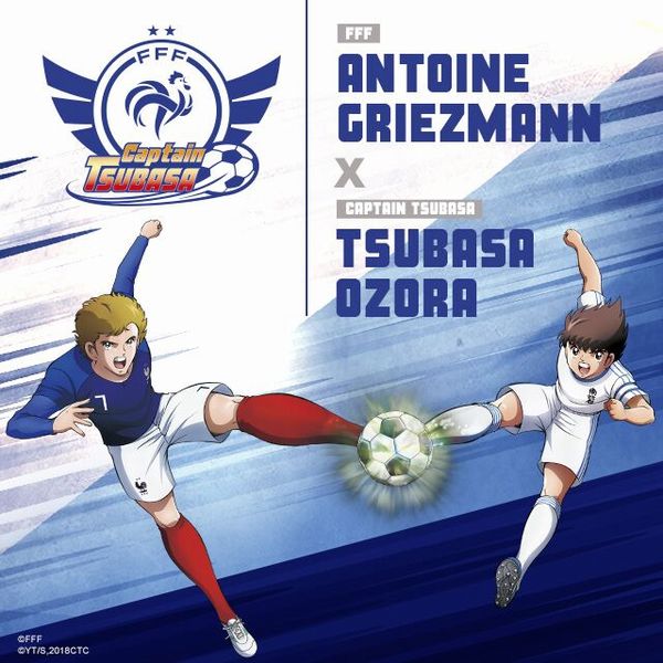 Holly & Benji e la Nazionale Francese di Calcio insieme per una grande collaborazione Holly & Benji e la Nazionale Francese di Calcio insieme per una grande collaborazione