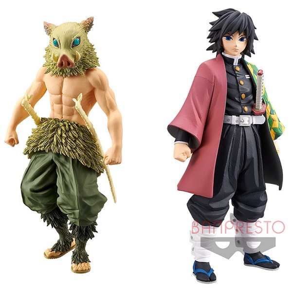 Kimetsu no Yaiba FIGURE vol.5 - Inosuke e Tomioka Kimetsu no Yaiba FIGURE vol.5 - Inosuke e Tomioka