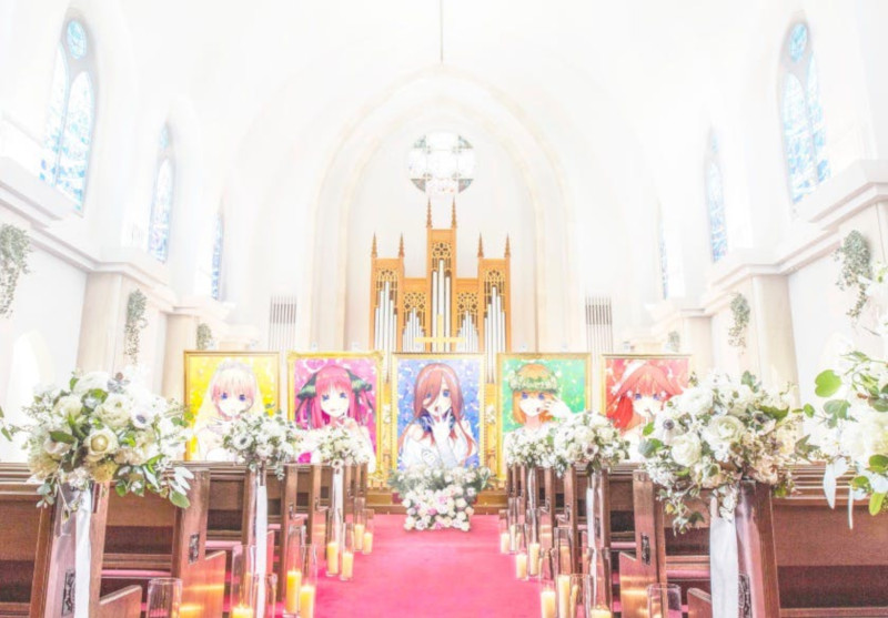 The Quintessential Quintuplets: potrete "sposare" la vostra gemella preferita presso un evento in Giappone