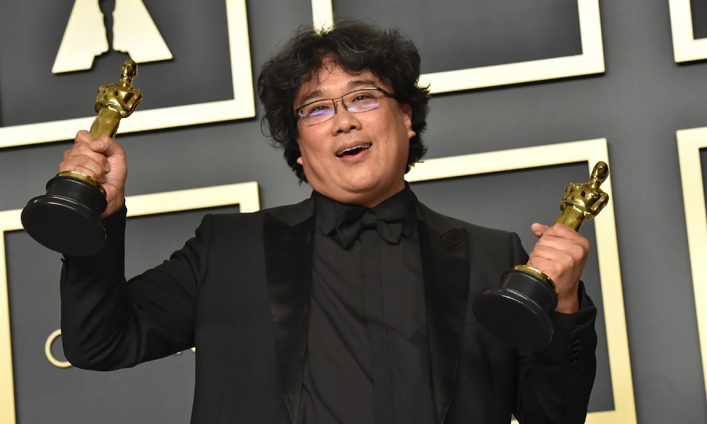 Bong Joon-ho vince Oscar come miglior regia Bong Joon-ho vince Oscar come miglior regia