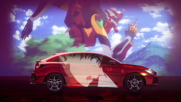 Evangelion x Honda Civic