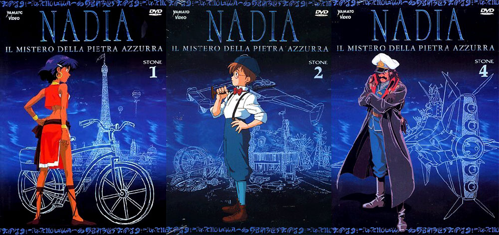 DVD italiani di Nadia DVD italiani di Nadia