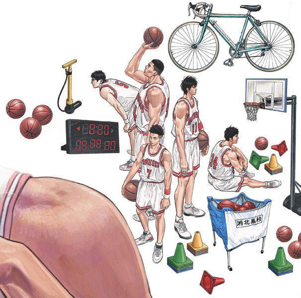 SLAM DUNK ILLUSTRATIONS 2