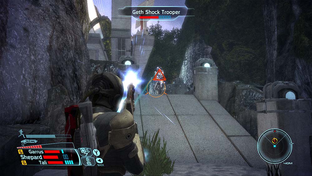 Sezione shooter di Mass Effect Sezione shooter di Mass Effect
