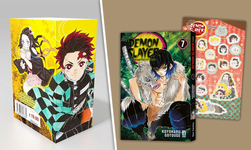 Demon Salyer - Starter pack e il volume 7 con adesivi in uscita il 13 maggio Demon Salyer - Starter pack e il volume 7 con adesivi in uscita il 13 maggio