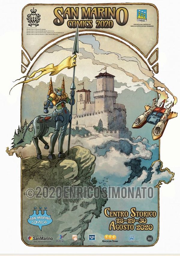 San Marino Comics 2020 si terrà dal 28 al 30 agosto San Marino Comics 2020 si terrà dal 28 al 30 agosto