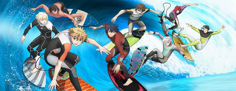 Wave!!: primo trailer per la trilogia anime sul surf Wave!!: primo trailer per la trilogia anime sul surf